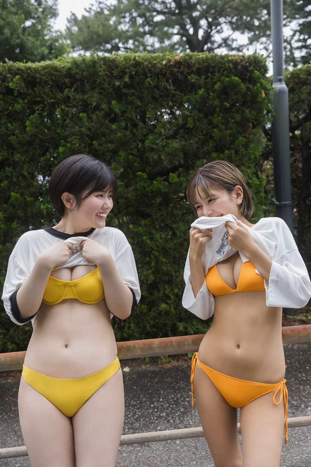 夏芽すず 池田レイラ 【増量版 全100P】ヤンマガアザーっす!<YM2024年48号未公開カット> ヤンマガデジタル写真集 試し読み3